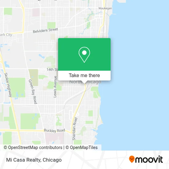 Mi Casa Realty map