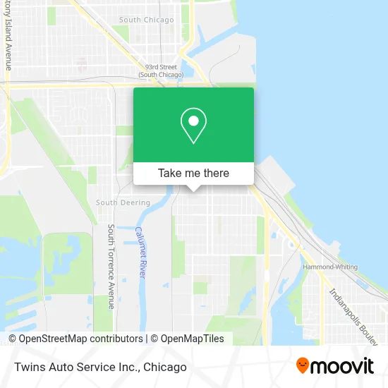 Twins Auto Service Inc. map