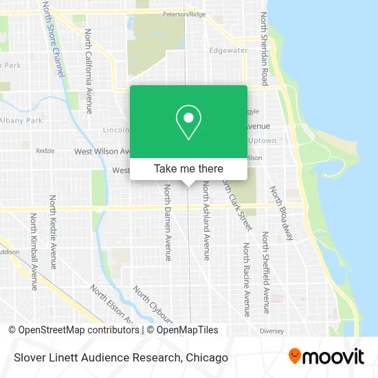 Slover Linett Audience Research map