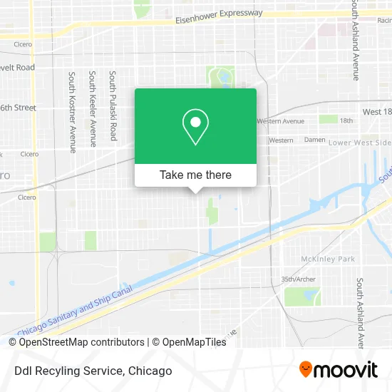 Ddl Recyling Service map