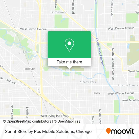 Sprint Store by Pcs Mobile Solutions map