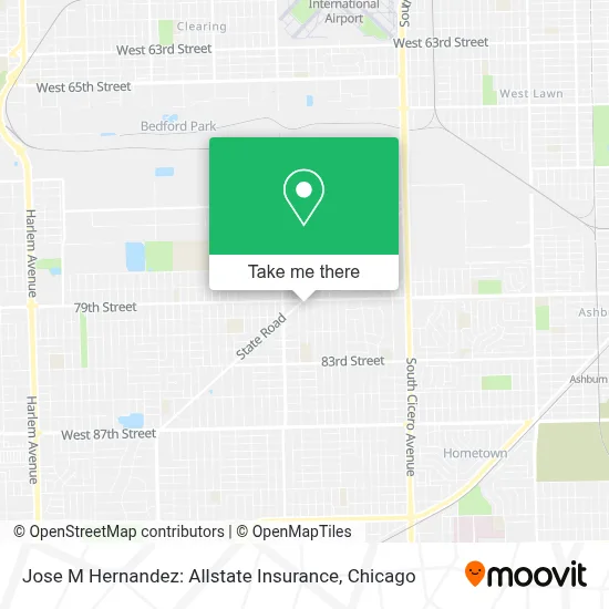Jose M Hernandez: Allstate Insurance map