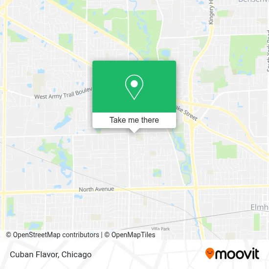 Sabor Cubano map