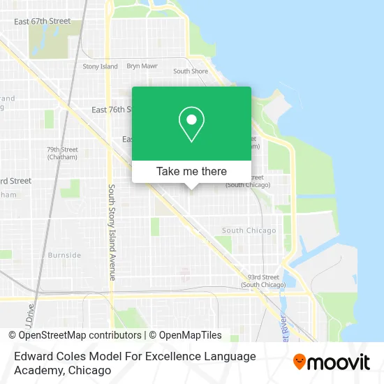 Edward Coles Model For Excellence Language Academy map