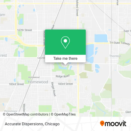 Accurate Dispersions map