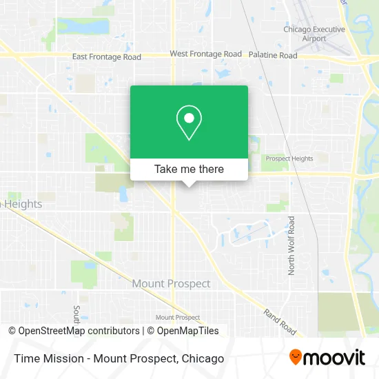 Time Mission - Mount Prospect map