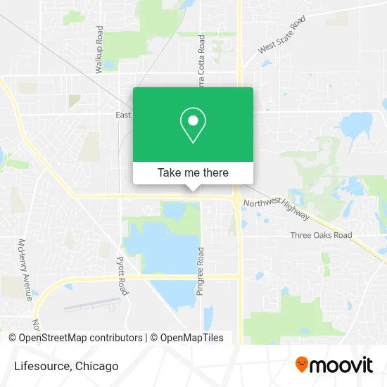 Lifesource map