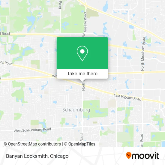 Banyan Locksmith map