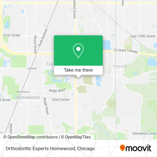 Orthodontic Experts Homewood map