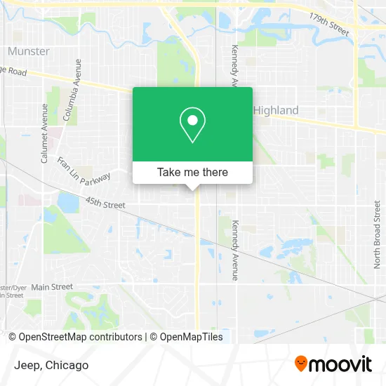 Jeep map