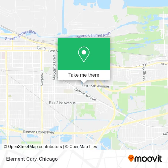 Element Gary map