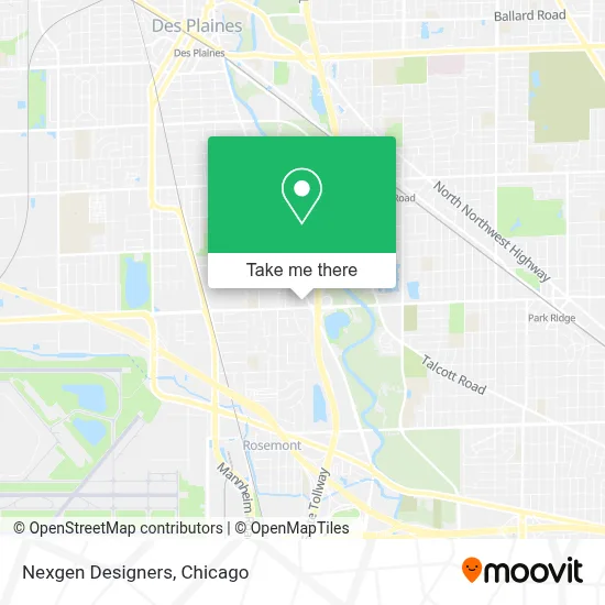 Nexgen Designers map