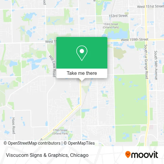 Viscucom Signs & Graphics map