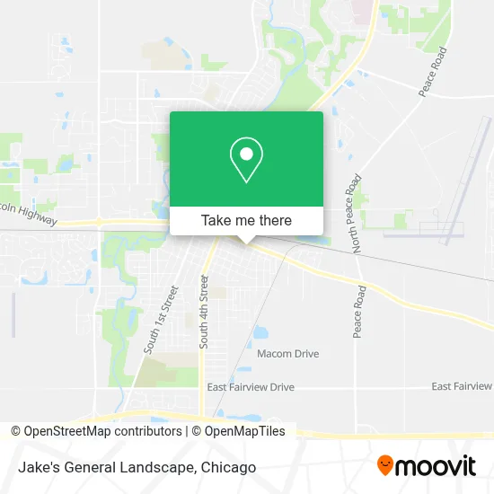 Jake's General Landscape map