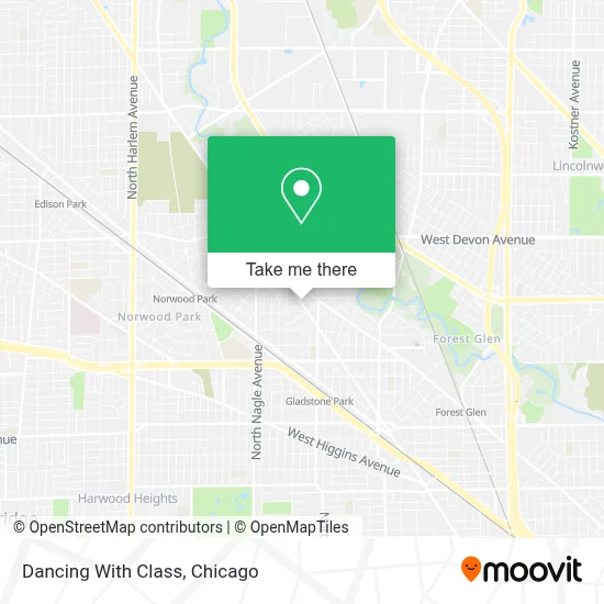 Dancing With Class map