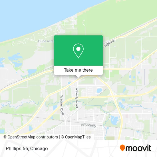 Phillips 66 map