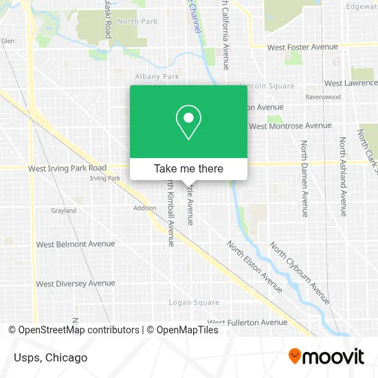 Usps map