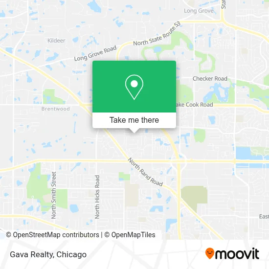Gava Realty map