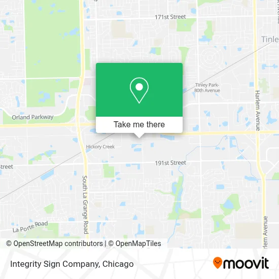 Integrity Sign Company map