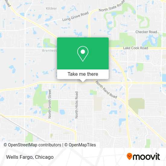 Wells Fargo map