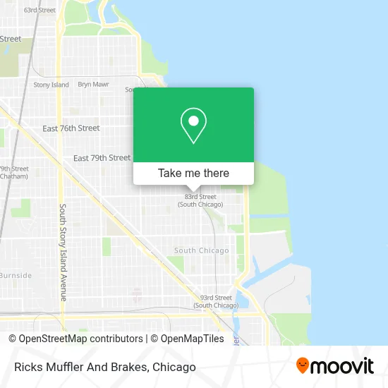 Ricks Muffler And Brakes map