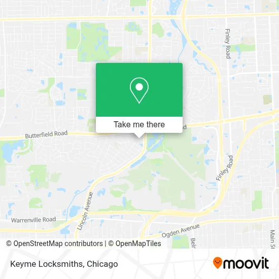 Keyme Locksmiths map