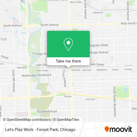 Let's Play Work - Forest Park map