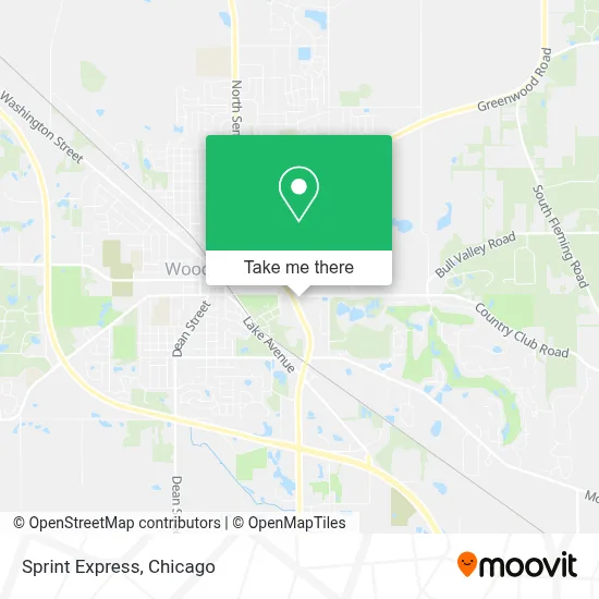 Sprint Express map