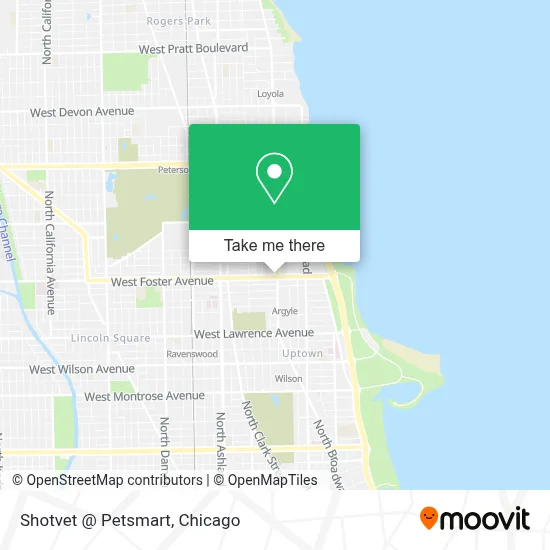 Shotvet @ Petsmart map