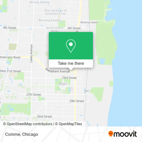 Coinme map