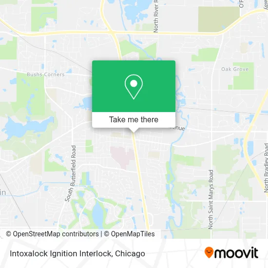 Intoxalock Ignition Interlock map