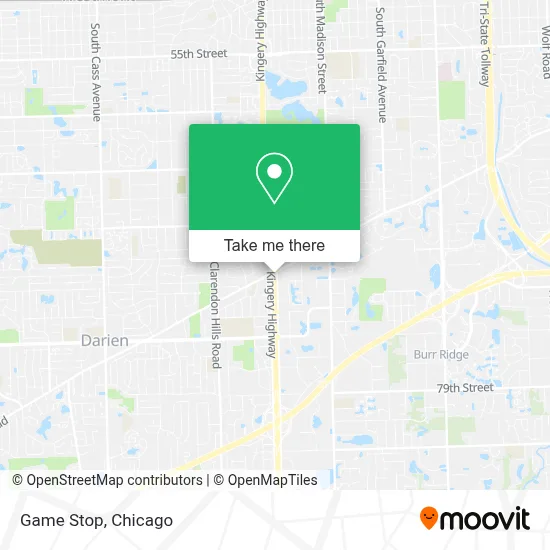 Game Stop map