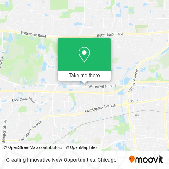 Creating Innovative New Opportunities map