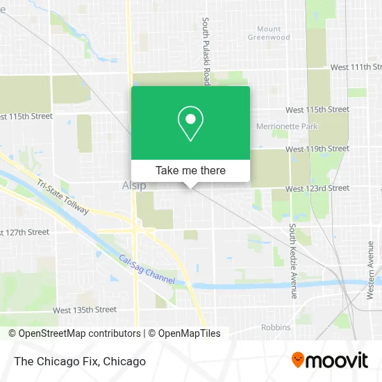 The Chicago Fix map