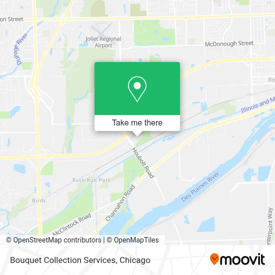 Bouquet Collection Services map