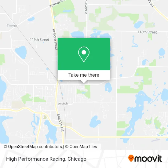 High Performance Racing map