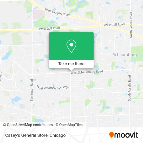 Casey's General Store map