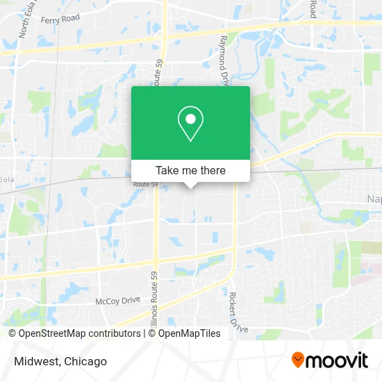 Midwest map