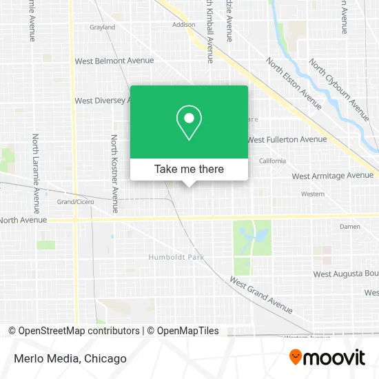 Merlo Media map