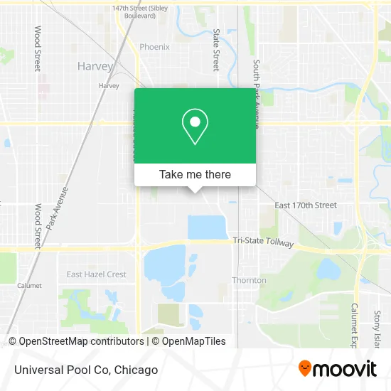 Universal Pool Co map