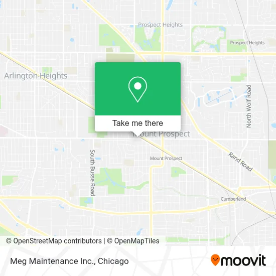 Meg Maintenance Inc. map