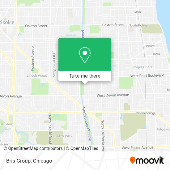 Bris Group map