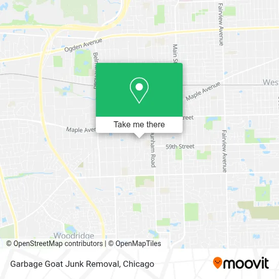 Garbage Goat Junk Removal map