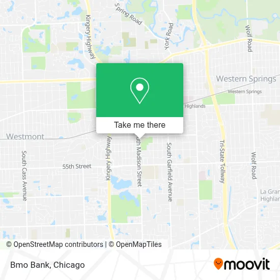 Bmo Bank map