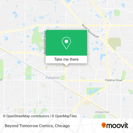 Beyond Tomorrow Comics map