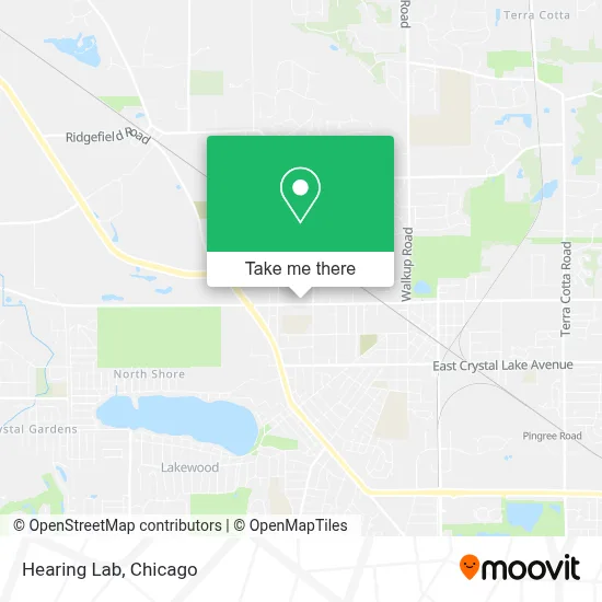 Hearing Lab map