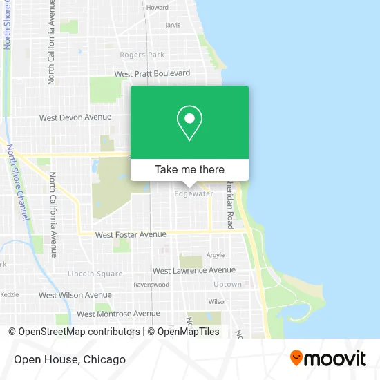 Open House map