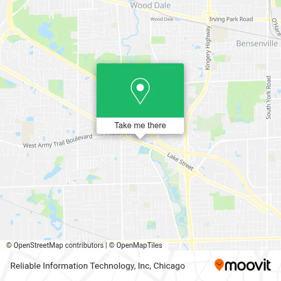 Reliable Information Technology, Inc map