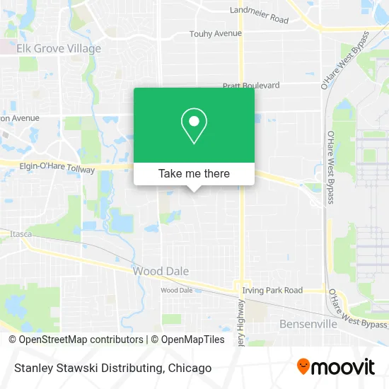 Stanley Stawski Distributing map