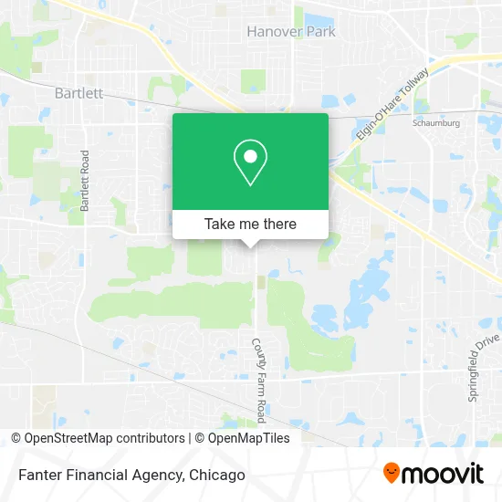 Fanter Financial Agency map
